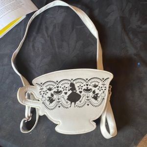 Alice in Wonderland Tea Cup Mini purse.
